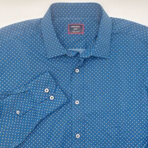 UNTUCKit Stanton Performance Regular Fit Shirt Men's Large Geometric Button Up